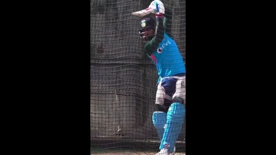 T20 World Cup 2022: Virat Kohli practising in the nets ahead of tournament's semi-final against England on November 10. (Instagram/@virat.kohli) T20 World Cup 2022: Virat Kohli practising in the nets ahead of tournament's semi-final against England on November 10. (Instagram/@virat.kohli)