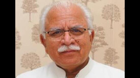 Haryana CM Manohar Lal Khattar said the bond policy for medical students will help improve facilities at government hospitals as poor people cannot afford treatment at private hospitals. (HT File)