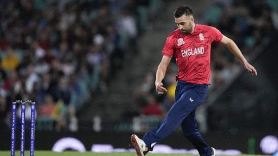 England's Mark Wood (AP)