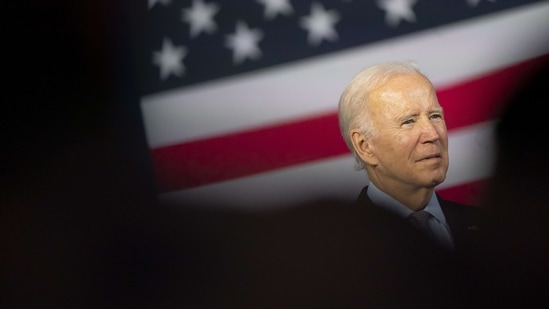 US Midterm Elections: US President Joe Biden is seen.(AFP)