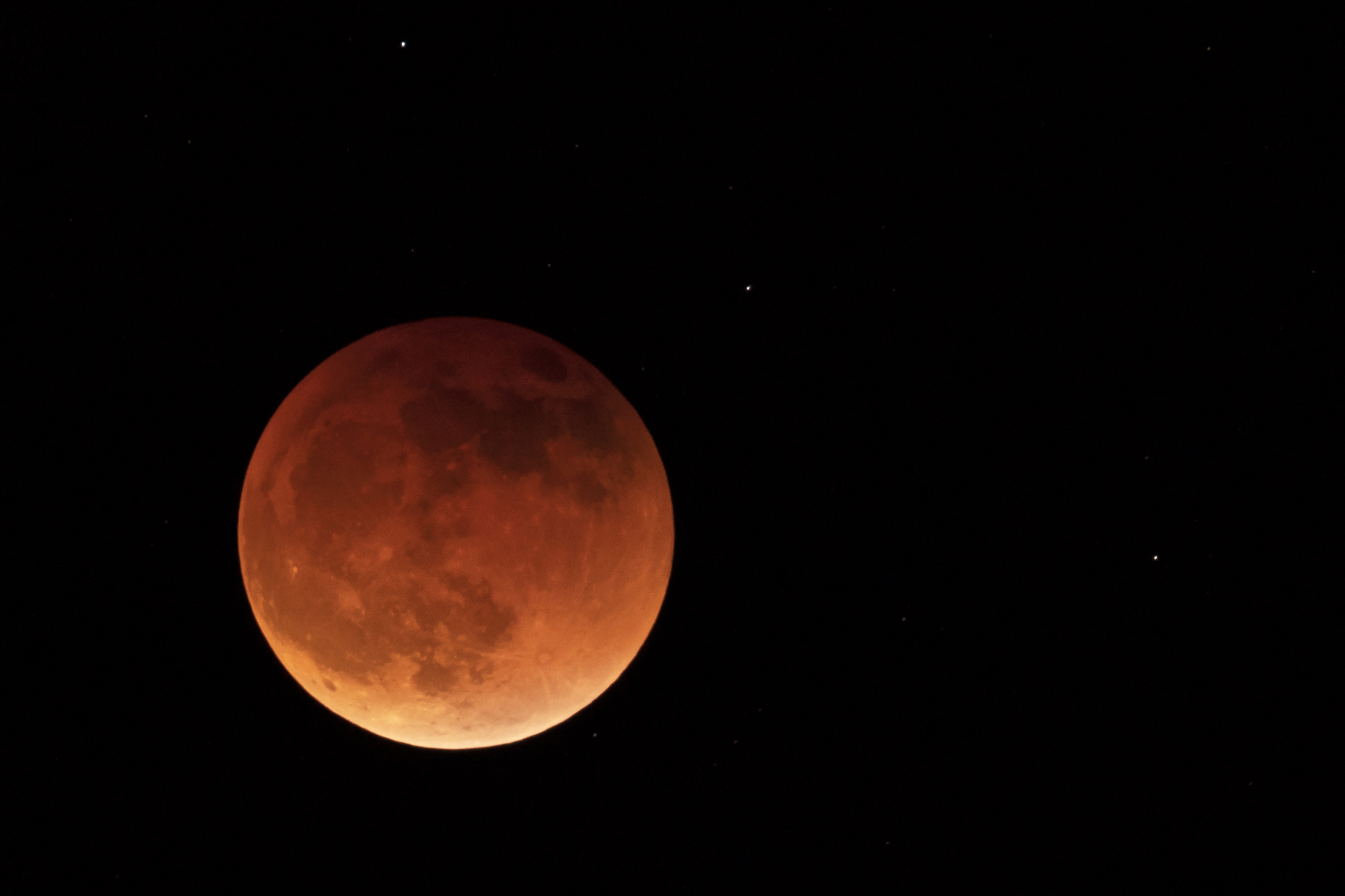 Bengaluru city is set to see a partial lunar eclipse on Tuesday in the evening between 5:49 pm and 6:19 pm. (AP Photo/Ted S. Warren, File) (AP) Bengaluru city is set to see a partial lunar eclipse on Tuesday in the evening between 5:49 pm and 6:19 pm. (AP Photo/Ted S. Warren, File) (AP)
