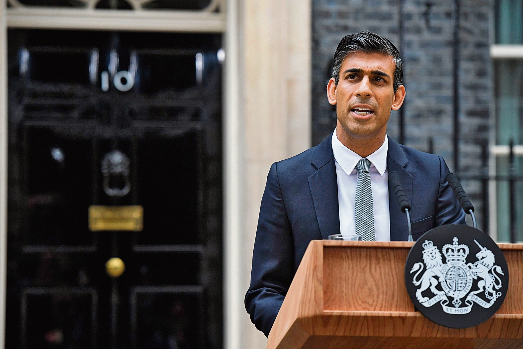 British PM Rishi Sunak. (Bloomberg)