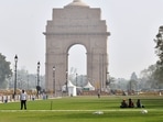 The concentration of pollutants in the Capital on Tuesday was also at its lowest since a reading of 259 on October 23 this year.(Rahul Singh) The concentration of pollutants in the Capital on Tuesday was also at its lowest since a reading of 259 on October 23 this year.(Rahul Singh)