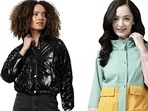 Bomber jackets for women look smart.