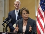 The number of women serving as governors will hit double digits for the first time in 2023, with at least 12 women set to lead states.(AP) The number of women serving as governors will hit double digits for the first time in 2023, with at least 12 women set to lead states.(AP)