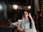 Alia Bhatt in a still from Gangubai Kathiawadi. Alia Bhatt in a still from Gangubai Kathiawadi.