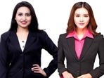 Blazers for women can be paired with jeans, trousers and skirts.  