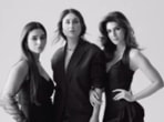 Kareena Kapoor, Tabu and Kriti Sanon during the Vogue photoshoot. Kareena Kapoor, Tabu and Kriti Sanon during the Vogue photoshoot.