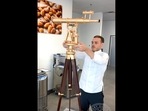 Pastry chef Amaury Guichon creating the telescope using chocolate.(Instagram/@amauryguichon) Pastry chef Amaury Guichon creating the telescope using chocolate.(Instagram/@amauryguichon)