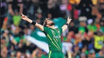 Pakistan's Shaheen Afridi celebrates the dismissal of New Zealand's skipper Kane Williamson. (ANI) Pakistan's Shaheen Afridi celebrates the dismissal of New Zealand's skipper Kane Williamson. (ANI)