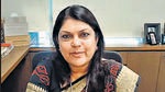 Falguni Nayar started Nykaa in a small, scrappy office space of less than 1,000 sq ft in an industrial area in Mumbai. (HT photo) Falguni Nayar started Nykaa in a small, scrappy office space of less than 1,000 sq ft in an industrial area in Mumbai. (HT photo)