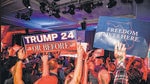 Supporters of Florida Republican gubernatorial candidate Ron DeSantis at an election night watch party in Tampa on Monday (AFP) Supporters of Florida Republican gubernatorial candidate Ron DeSantis at an election night watch party in Tampa on Monday (AFP)