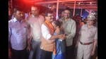 Mumbai, India - November 09, 2022: Shiv Sena (Uddhav Balasaheb Thackeray) leader and MP Sanjay Raut meets his mother, wife and family members at his house after the Special Court (PMLA) granted him bail in a money laundering case pertaining to the Patra Chawl redevelopment project, at Bhandup, in Mumbai, India, on Wednesday, November 09, 2022. (Praful Gangurde/HT Photo) Mumbai, India - November 09, 2022: Shiv Sena (Uddhav Balasaheb Thackeray) leader and MP Sanjay Raut meets his mother, wife and family members at his house after the Special Court (PMLA) granted him bail in a money laundering case pertaining to the Patra Chawl redevelopment project, at Bhandup, in Mumbai, India, on Wednesday, November 09, 2022. (Praful Gangurde/HT Photo)