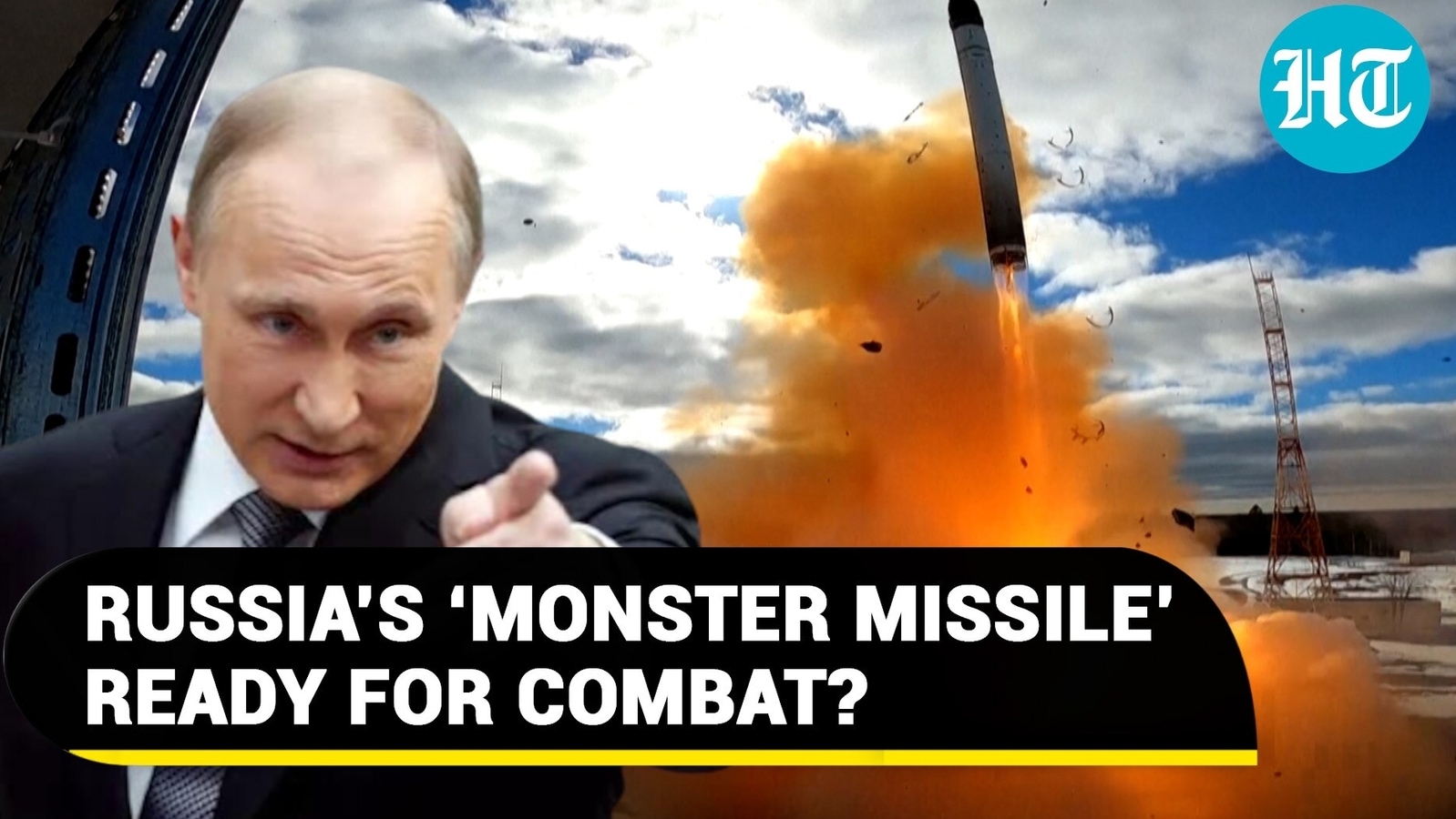 Russia's 'invincible' Sarmat Missile Ready To Roar; ICBM To Be Tested ...