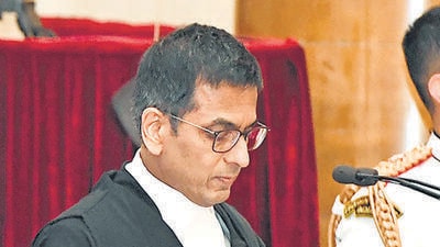 Chief Justice of India Justice Dhananjaya Yashwant Chandrachud hails from Kanesar village in Pune district. (ANI)