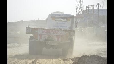 The ARAI and TERI study also found that trucks accounted for almost a third of PM2.5 emissions from transport in Delhi. Two-wheelers and three-wheelers accounted for 26% and 18% of PM2.5 emissions, respectively. Therefore, cleaner trucks are key to a cleaner vehicle fleet in Delhi. (SAKIB ALI/HT) The ARAI and TERI study also found that trucks accounted for almost a third of PM2.5 emissions from transport in Delhi. Two-wheelers and three-wheelers accounted for 26% and 18% of PM2.5 emissions, respectively. Therefore, cleaner trucks are key to a cleaner vehicle fleet in Delhi. (SAKIB ALI/HT)