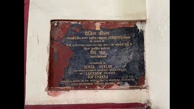 1965 war heroes and Vir Chakra awardees, Denzil and Trevor Keelor, hail from Lucknow (HT PHOTO)