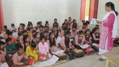 The state government may create posts as and when required owing to an increase in enrolment in the future. (HT PHOTO) The state government may create posts as and when required owing to an increase in enrolment in the future. (HT PHOTO)