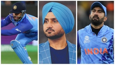 Dinesh Karthik or Rishabh Pant? Harbhajan Singh has answered the buzzing question (AP)