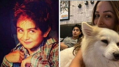 Malaika Arora wishes son Arhaan Khan on 20th birthday with throwback pictures.