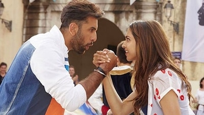 Deepika Padukone and Ranbir Kapoor in Tamasha. Deepika Padukone and Ranbir Kapoor in Tamasha.
