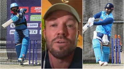 Dinesh Karthik; AB de Villiers; Rishabh Pant (ANI/YouTube) Dinesh Karthik; AB de Villiers; Rishabh Pant (ANI/YouTube)