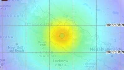 Delhi-NCR residents felt strong tremors at around 2am on Wednesday as a heavy earthquake hit Nepal. Delhi-NCR residents felt strong tremors at around 2am on Wednesday as a heavy earthquake hit Nepal.