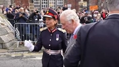 Man throws eggs at King Charles, Queen consort in York, detained | Watch