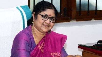 Kerala Higher Education Minister R Bindu (TWITTER/@rbinducpm.)
