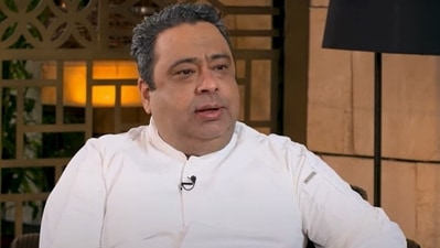 Celebrity chef Manish Mehrotra during HT Leadership Summit 2022