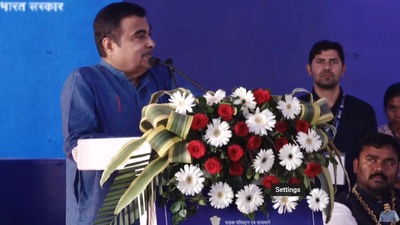 Gadkari was in Mandla to kick-start five national highway projects worth  ₹1,261 crore.