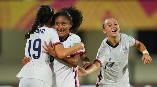 It was Onyeka Gamero assist that helped put USA ahead against Brazil (US Soccer)