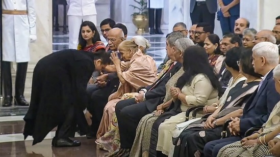 Justice DY Chandrachud's father Justice YV Chandrachud was the 16th Chief Justice of India serving from February 2, 1978, to July 11, 1985.(PTI)