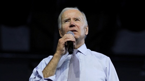 US Midterm Election Results US President Joe Biden is seen. (Reuters)