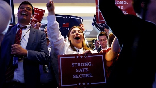 US Midterm Elections Results: Supporters cheer US House Republican Leader Kevin McCarthy.