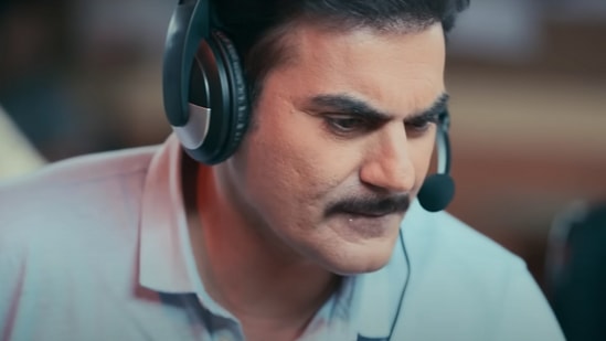 Arbaaz Khan in a still from his upcoming show Tanaav.