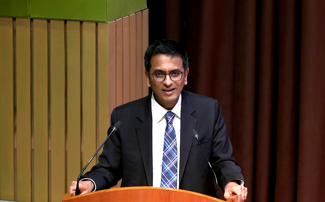 Justice Chandrachud was sworn in as the CJI at the Rashtrapati Bhavan earlier in the day. (ANI Photo)