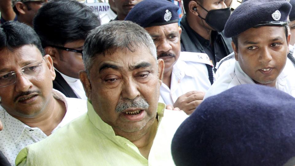 TMC leader Anubrata Mondal is an accused in the cattle smuggling case. (ANI) TMC leader Anubrata Mondal is an accused in the cattle smuggling case. (ANI)