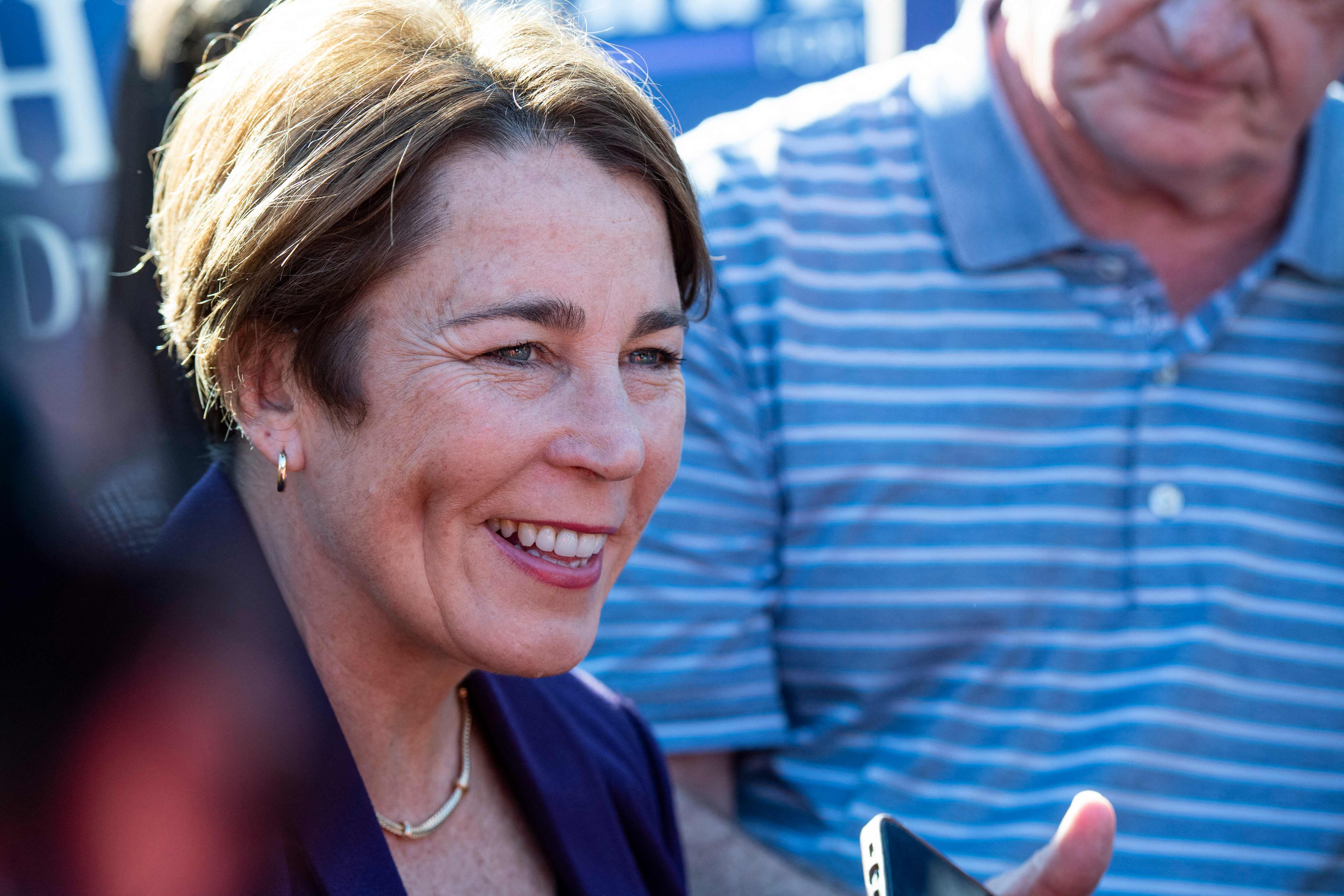 Democrat Maura Healey. (Photo by Joseph Prezioso/AFP) Democrat Maura Healey. (Photo by Joseph Prezioso/AFP)