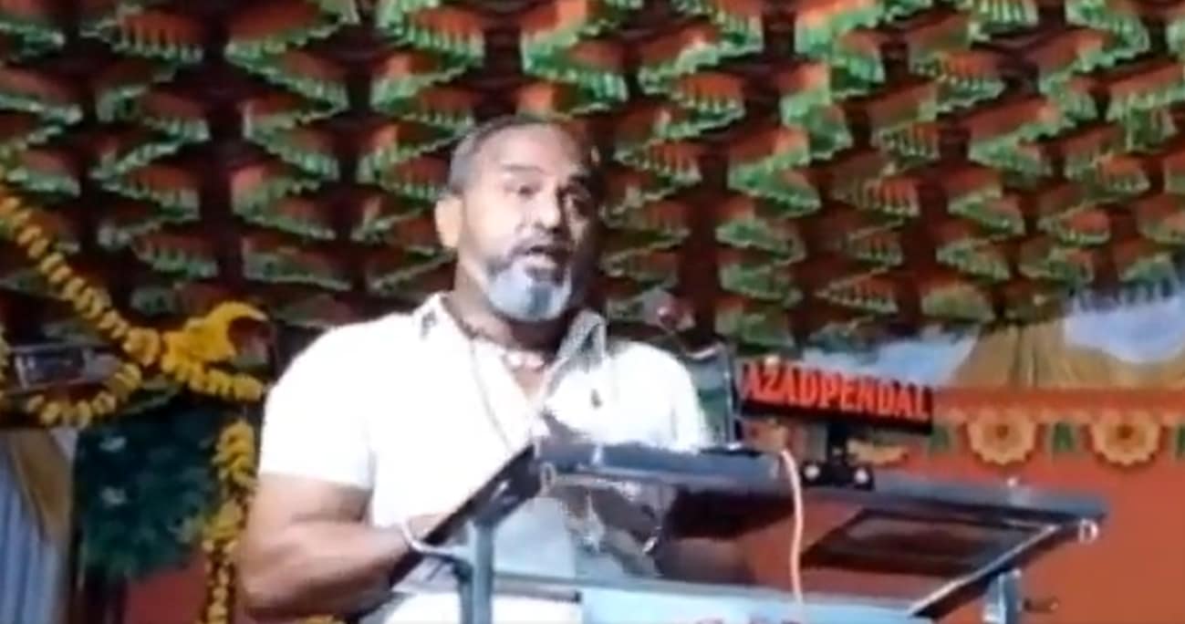 Katti said there is no Hindu religion, it is a lifestyle. (Screengrab of Twitter video by @HateDetectors) Katti said there is no Hindu religion, it is a lifestyle. (Screengrab of Twitter video by @HateDetectors)