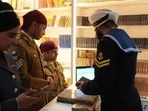 UK Military: The books called Nitnem Gutkas were issued by the UK defence Sikh network at a ceremony in London. UK Military: The books called Nitnem Gutkas were issued by the UK defence Sikh network at a ceremony in London.