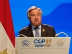 Antonio Guterres: Secretary-General of the United Nations Antonio Guterres speaks.