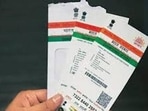 The changes have been made by tweaking the Aadhaar (Enrolment and Update) Regulations.(Representational photo) The changes have been made by tweaking the Aadhaar (Enrolment and Update) Regulations.(Representational photo)
