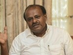 Karnataka Chief Minister H D Kumaraswamy.(AP) Karnataka Chief Minister H D Kumaraswamy.(AP)