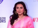 Rani Mukerji, Madhuri Dixit, Kajol and Akshay Kumar at Uunchai screening. (Varinder Chawla) Rani Mukerji, Madhuri Dixit, Kajol and Akshay Kumar at Uunchai screening. (Varinder Chawla)