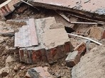 The wall of an abandoned toilet in Bangitola High School in Kaliachak II block collapsed when the institute was closed, leading to the death of Zeeshan Sheikh. (Image for representation) The wall of an abandoned toilet in Bangitola High School in Kaliachak II block collapsed when the institute was closed, leading to the death of Zeeshan Sheikh. (Image for representation)