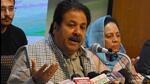 General secretary of the All India Congress Committee and Rajya Sabha member Rajiv Shukla addressing the media in Himachal Pradesh capital Shimla on Thursday. (Deepak Sansta / Hindustan Times) General secretary of the All India Congress Committee and Rajya Sabha member Rajiv Shukla addressing the media in Himachal Pradesh capital Shimla on Thursday. (Deepak Sansta / Hindustan Times)
