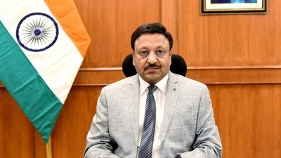 Chief election commissioner Rajiv Kumar. (ANI/PIB)