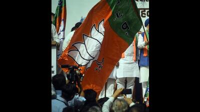 The BJP has been in power in the state for 27 years. (Hindustan Times) The BJP has been in power in the state for 27 years. (Hindustan Times)