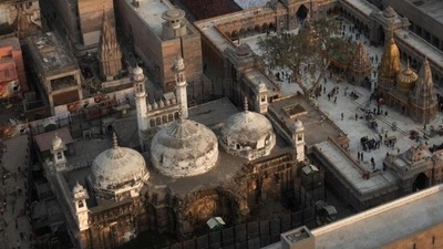 One case was filed by the Vishwa Vedic Sanatan Sangh (VVSS) in 2022, seeking a ban on the entry of Muslims on the Gyanvapi premises. (File Photo) One case was filed by the Vishwa Vedic Sanatan Sangh (VVSS) in 2022, seeking a ban on the entry of Muslims on the Gyanvapi premises. (File Photo)